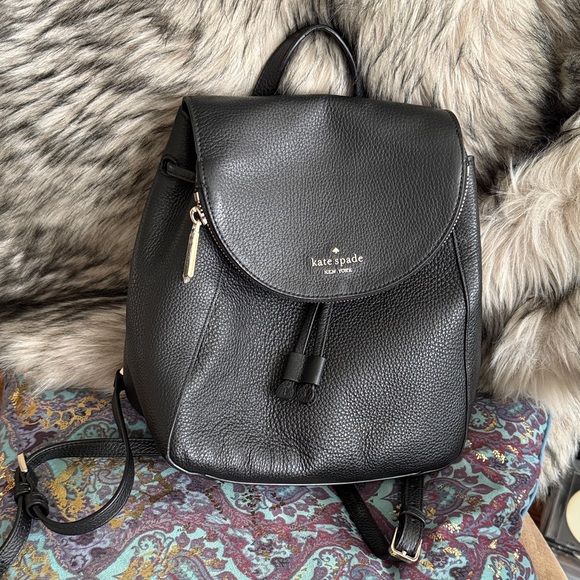 Kate Spade Black Leila Backpack main image 8